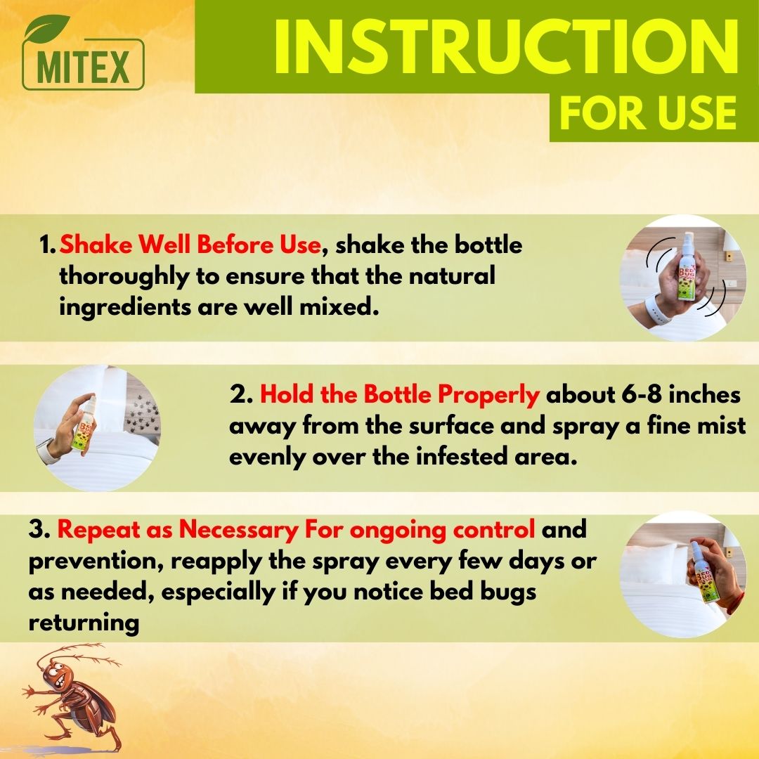 Bed Bug Killer Spray - Stop Bed Bugs Naturally