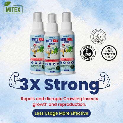 Mite Kill Spray All-in-One Defense Against (Cockroach, Rat, Mites & Lizard)