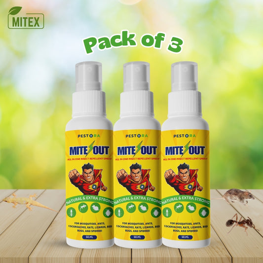 Pestora Mite Out - Natural & Extra Strong Insect & Mice Spray