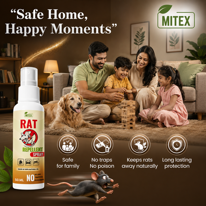Rat Repellent Spray – Safe, Effective, and Eco-friendly