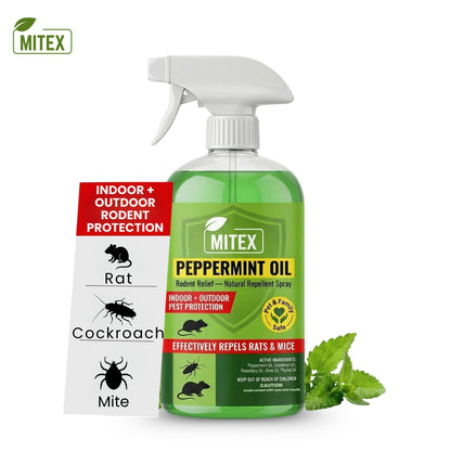 Peppermint Oil Spray - For Rodents, Insects & Cockroaches